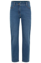 Blue Denim Mona Slim Fit Ankle Length Jeans