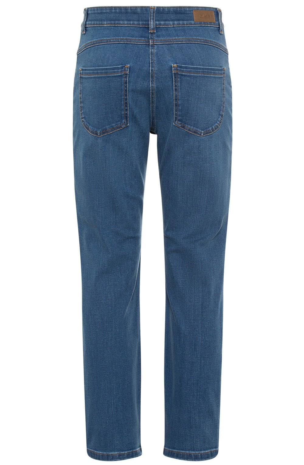 Blue Denim Mona Slim Fit Ankle Length Jeans