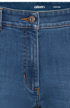 Blue Denim Mona Slim Fit Ankle Length Jeans