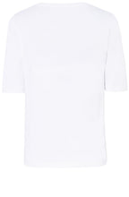 Blue Floral Design T Shirt