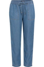 Blue Light Denim Straight Lisa Trousers
