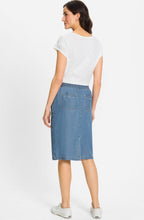 Blue Lightweight Denim Skirt