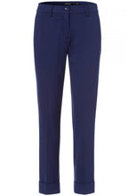 Blue Lisa Straight Fit Trousers