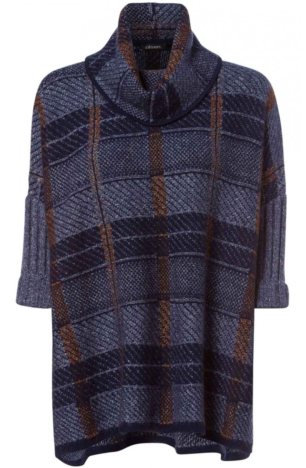 Blue Steel Check Design Jumper