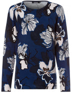Blue Steel Floral Jumper
