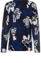 Blue Steel Floral Jumper