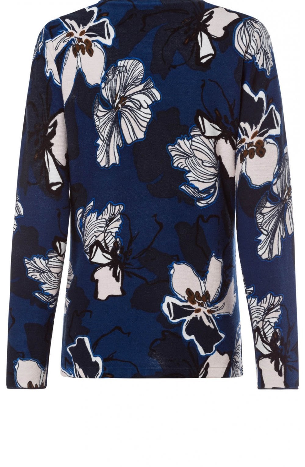 Blue Steel Floral Jumper