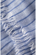 Blue Stripe Scarf