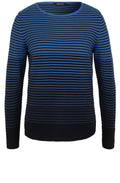 Blue Striped Sweater