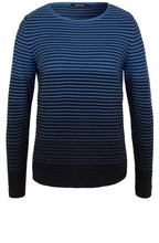 Blue Striped Sweater