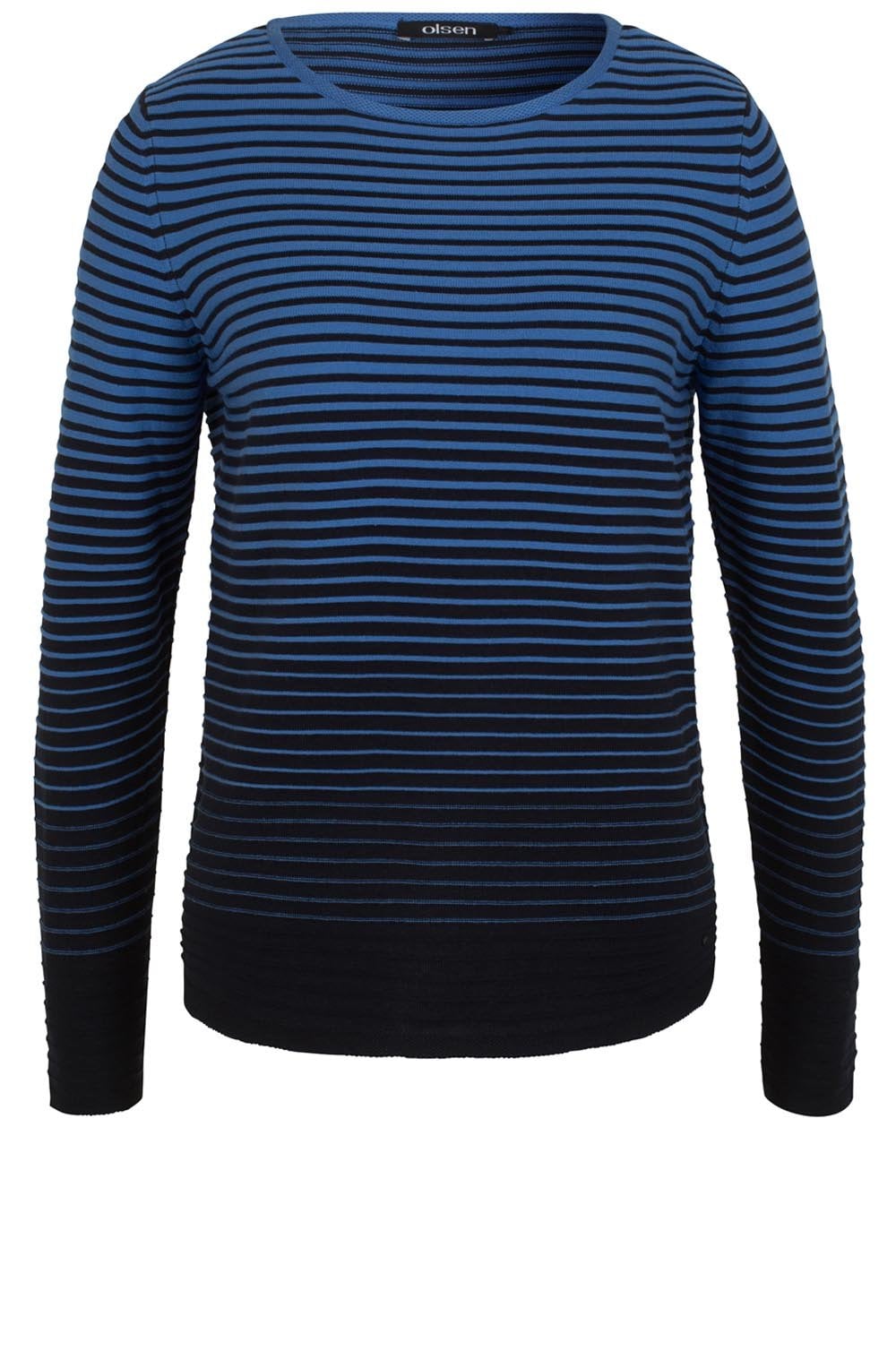 Blue Striped Sweater