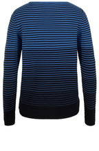Blue Striped Sweater
