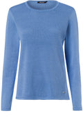 Blue Water Textured Knit Jumper