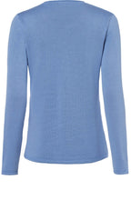 Blue Water Textured Knit Jumper