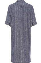 Blue & White Striped Dress