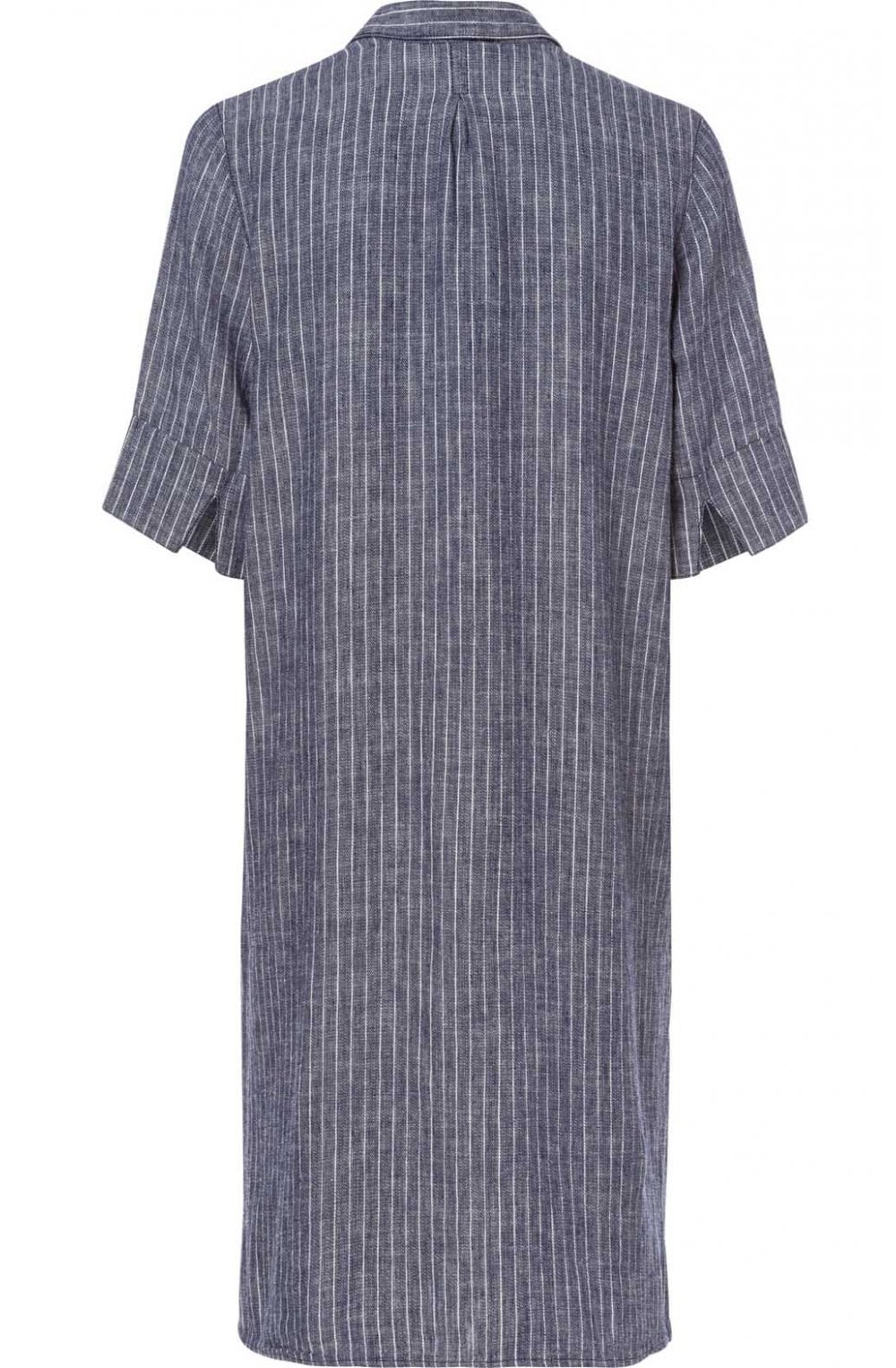 Blue & White Striped Dress