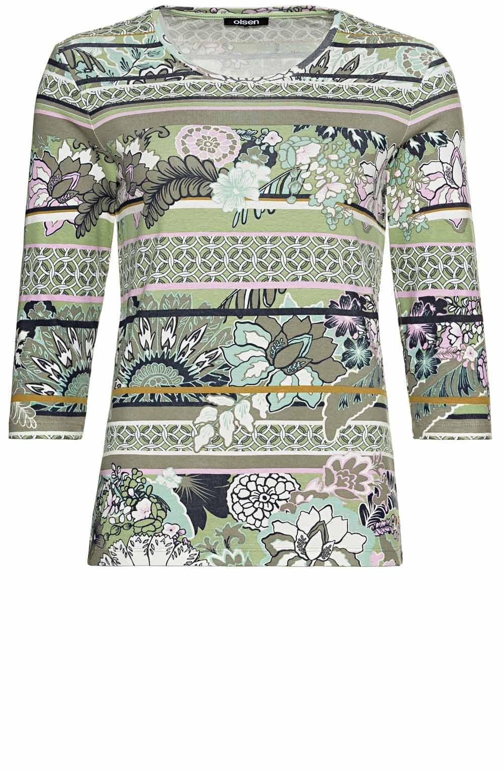 Bold Floral Design Top
