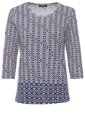 Bold Geometric Design Top