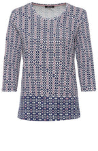 Bold Geometric Design Top