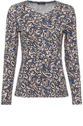 Bold Paisley Print Top