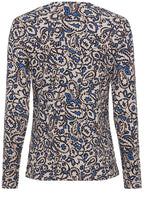 Bold Paisley Print Top