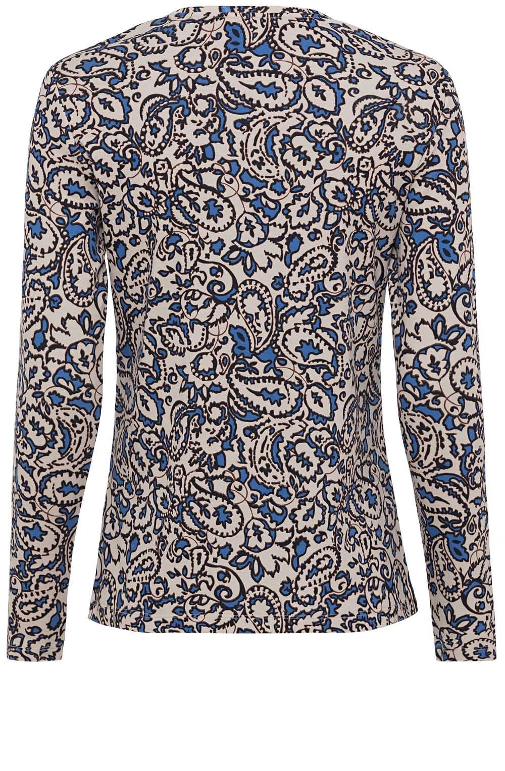 Bold Paisley Print Top