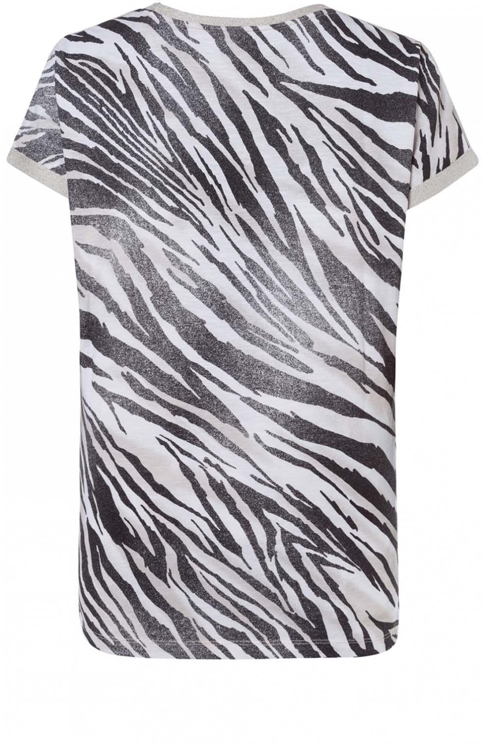 Bold Print Jersey T shirt