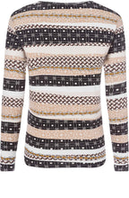 Bold Print Jersey Top