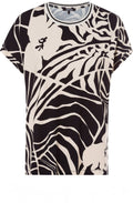 Bold Print Jersey Top