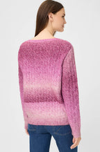 Boysenberry Cable Knit Henny Jumper