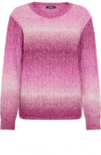 Boysenberry Cable Knit Henny Jumper