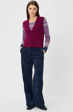 Boysenberry Knitted Henny Waistcoat