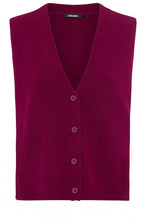Boysenberry Knitted Henny Waistcoat
