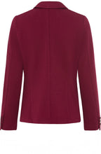 Boysenberry Textured Jersey Blazer