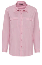 Bubblegum Pink Striped Shirt
