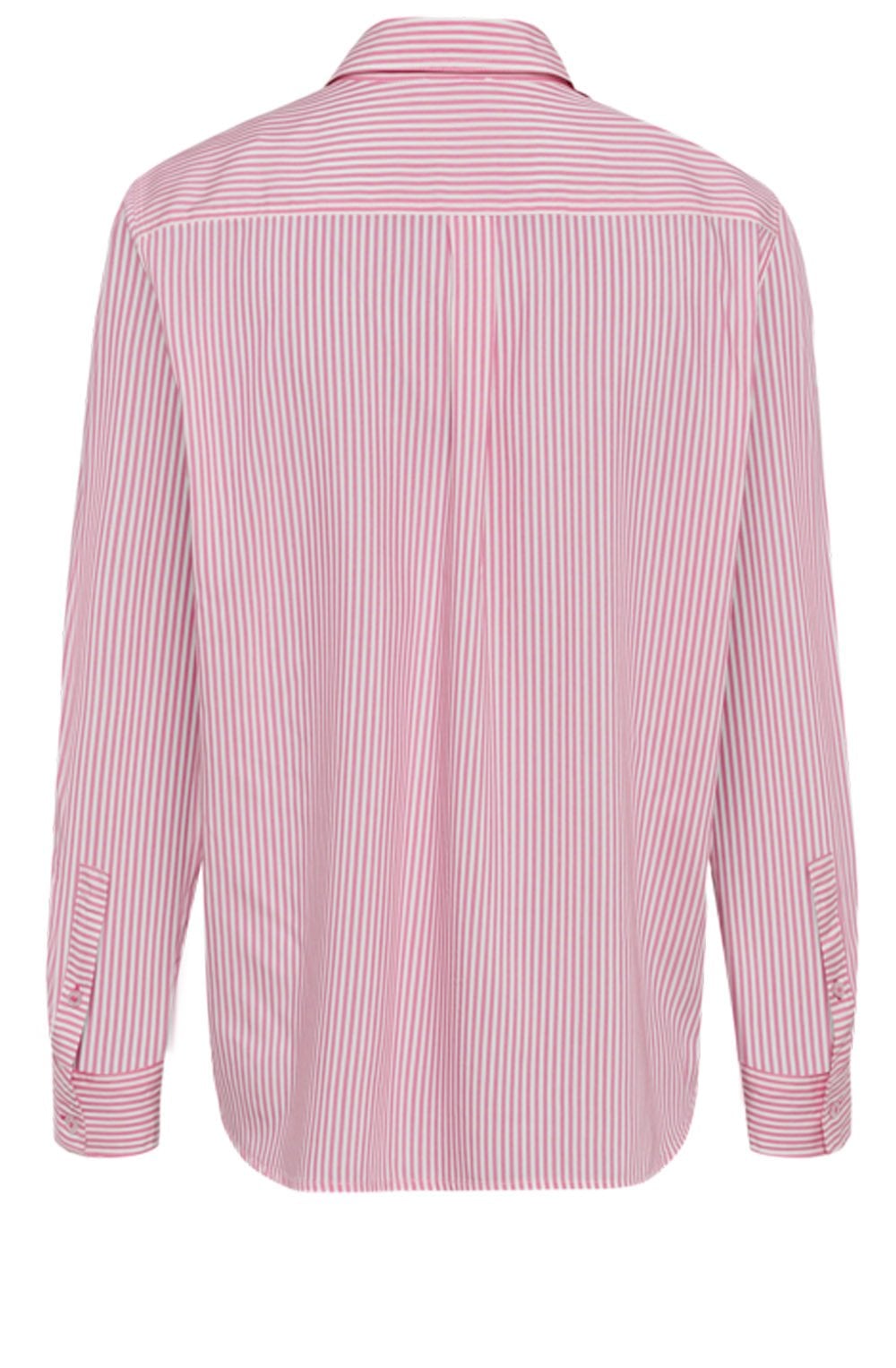 Bubblegum Pink Striped Shirt