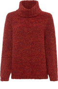 Burnt Orange Mottled Jumper
