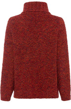 Burnt Orange Mottled Jumper