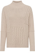 Buttercream Cable Knit Jumper