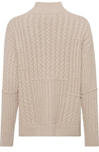 Buttercream Cable Knit Jumper
