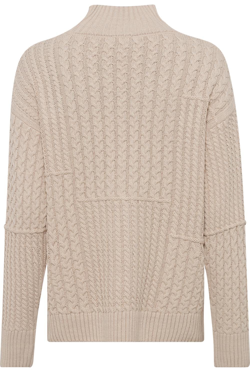 Buttercream Cable Knit Jumper