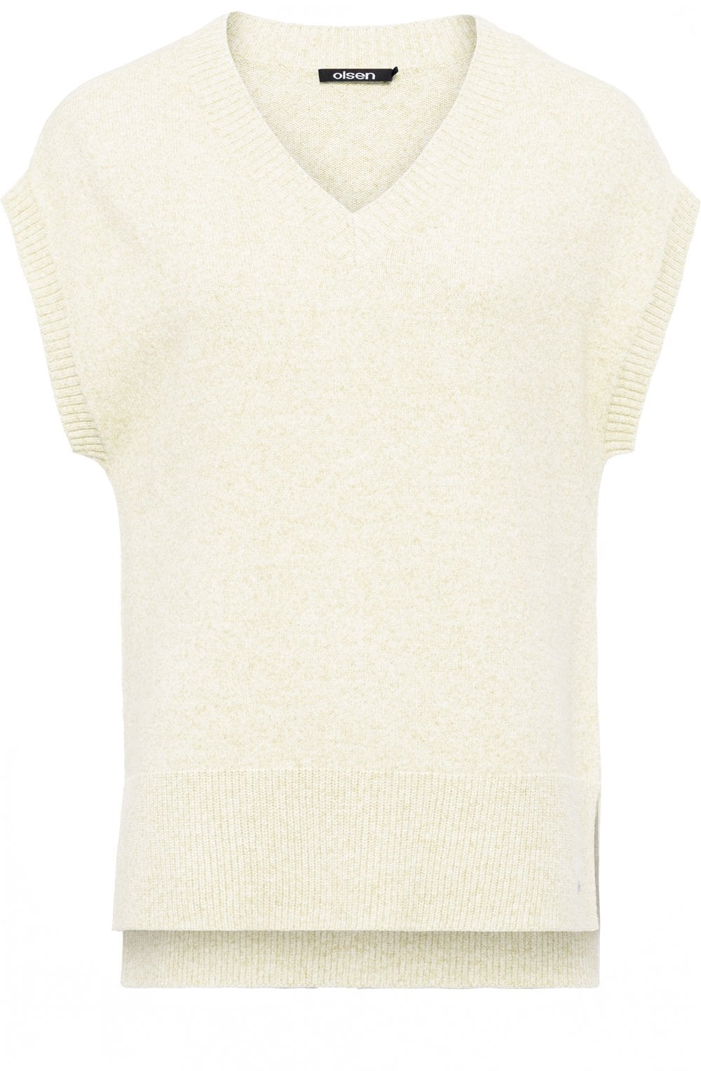 Buttercream Dropped Shoulder Slip Over
