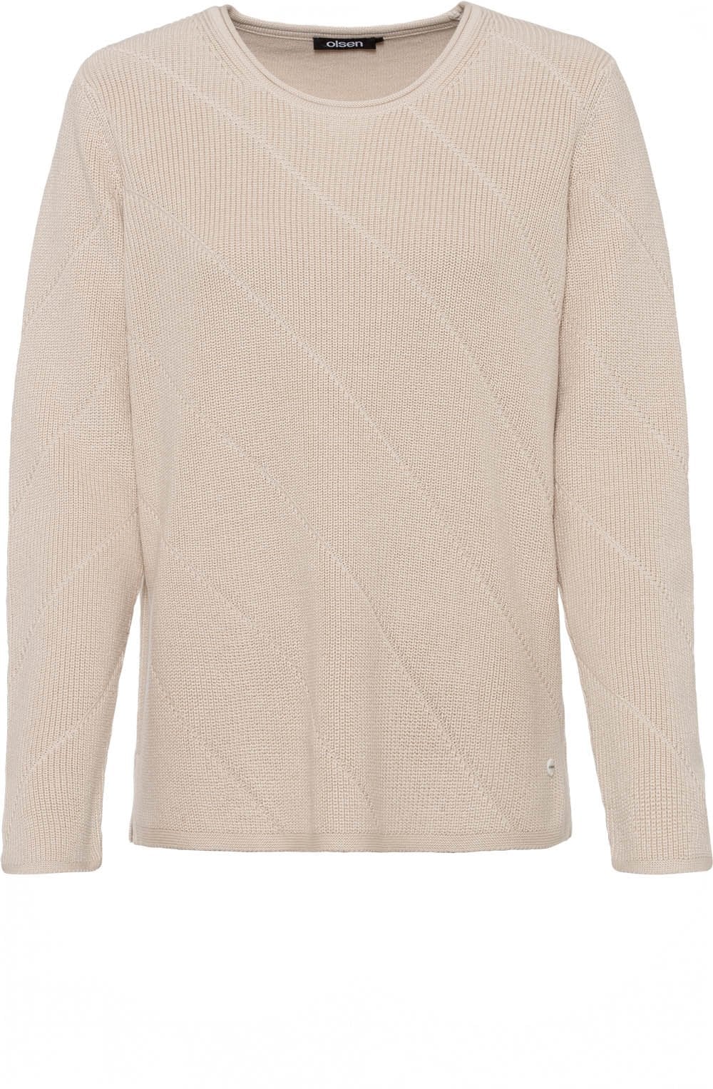 Buttercream Patterned Knit Jumper