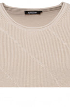 Buttercream Patterned Knit Jumper