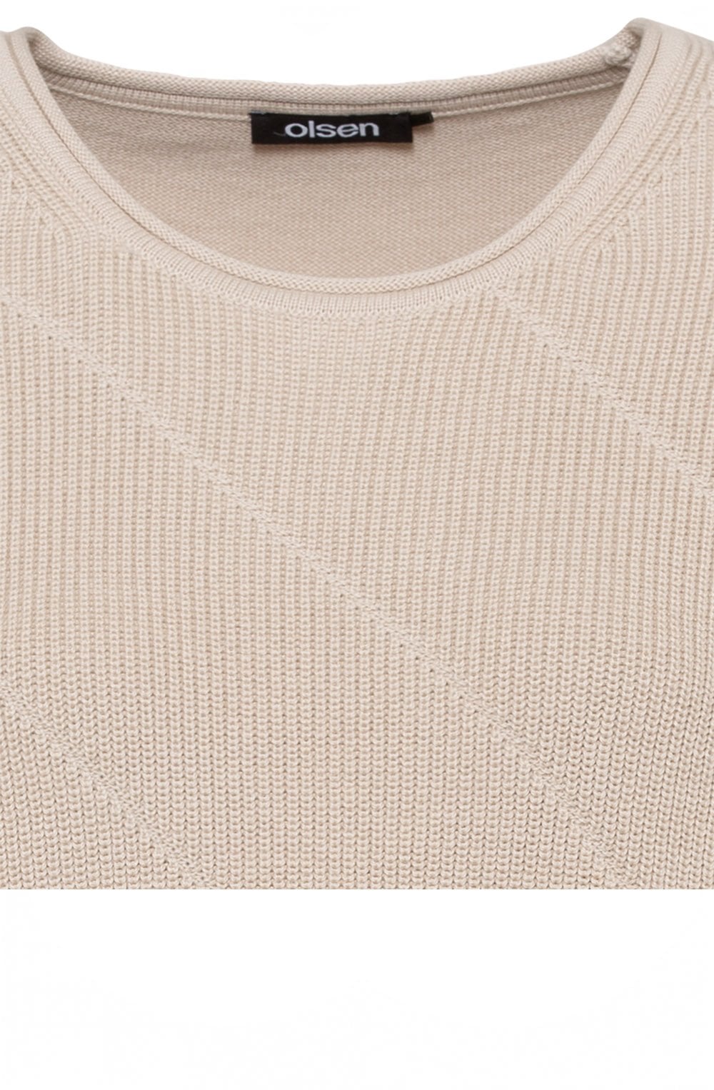 Buttercream Patterned Knit Jumper