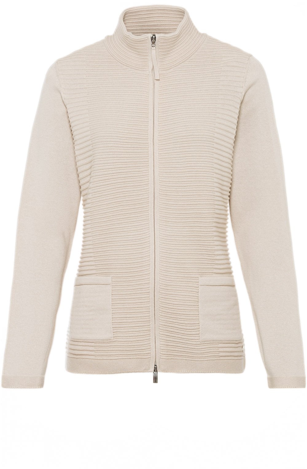 Buttercream Ribbed Knit Cardigan