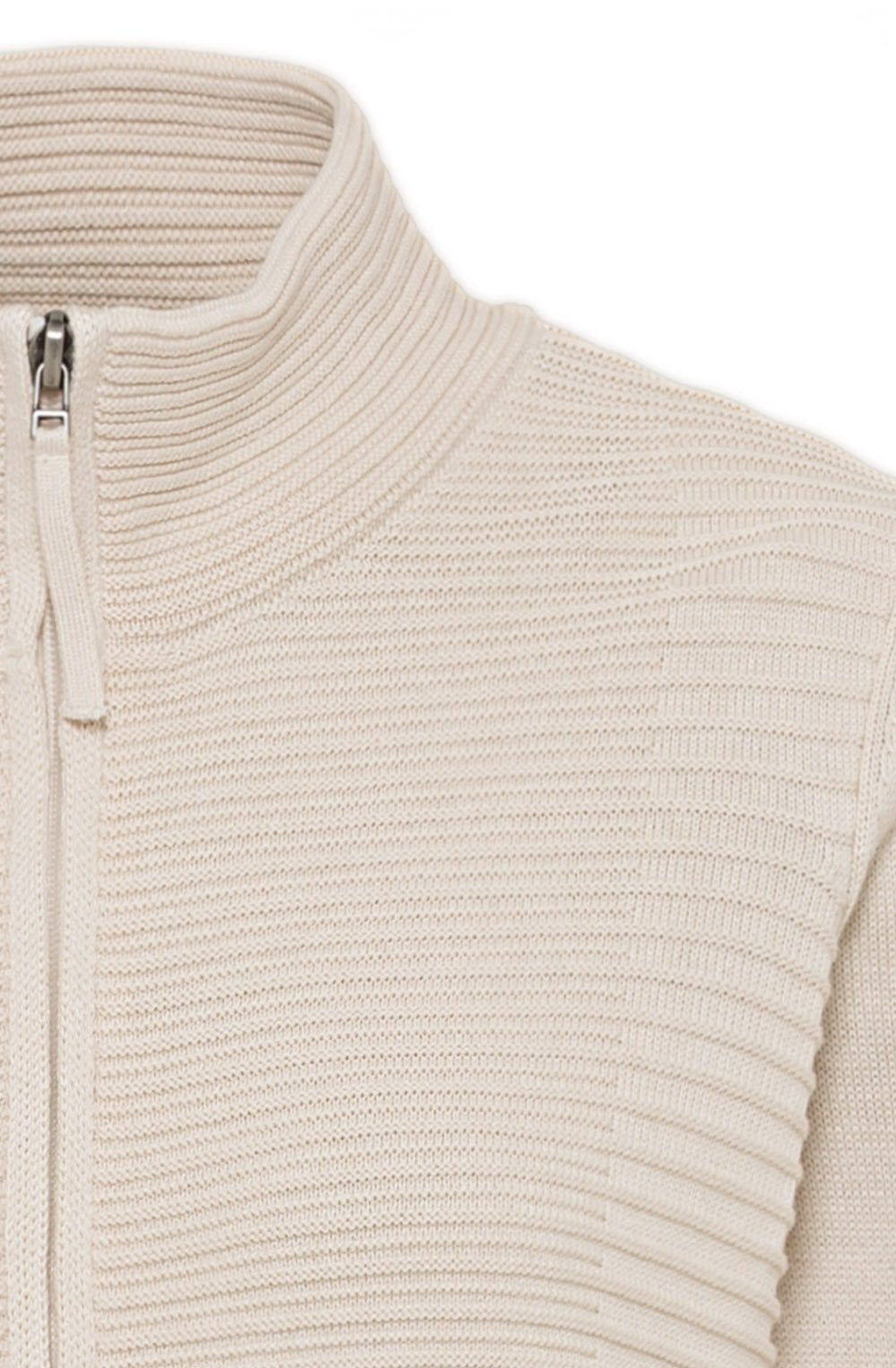 Buttercream Ribbed Knit Cardigan