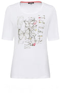 Butterfly and Nature Diamante T Shirt