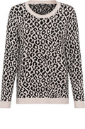 Caffe Latte Animal Print Henny jumper