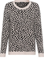 Caffe Latte Animal Print Henny jumper